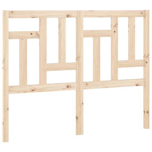 NNEVL Bed Headboard 185.5x4x100 cm Solid Wood Pine