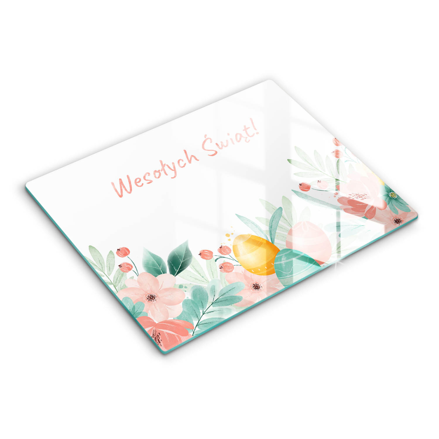 Deska kuchenna z tekstem: Wesołych Świąt! 40x52