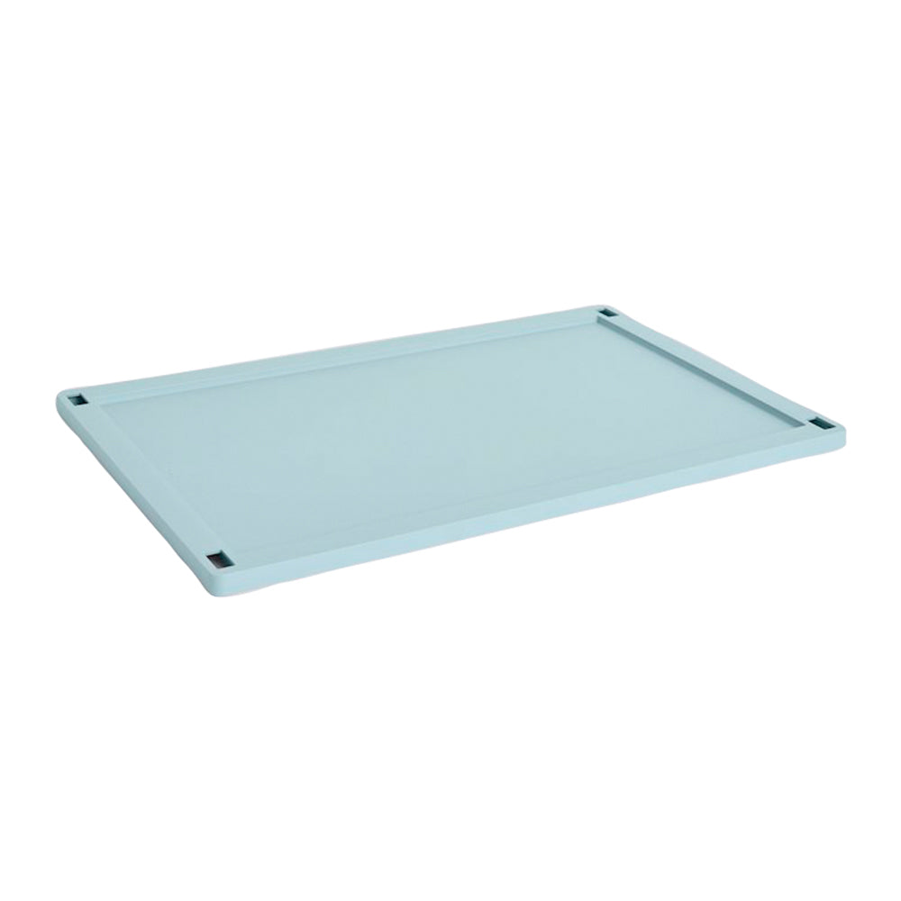 HAY Colour Crates Krat Deksel L - Rechthoekig - Dusty Blauw