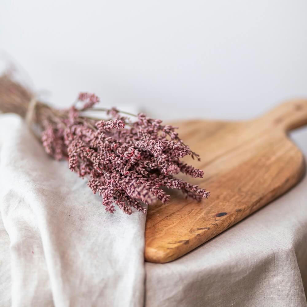 Lavande - Fleurs séchées lavandes roses