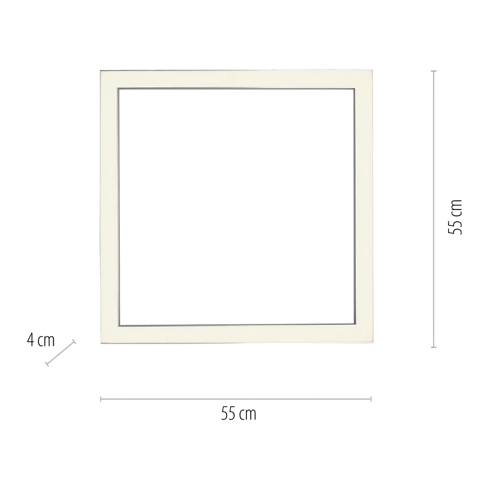 Deckenleuchte Pure Lines Square
