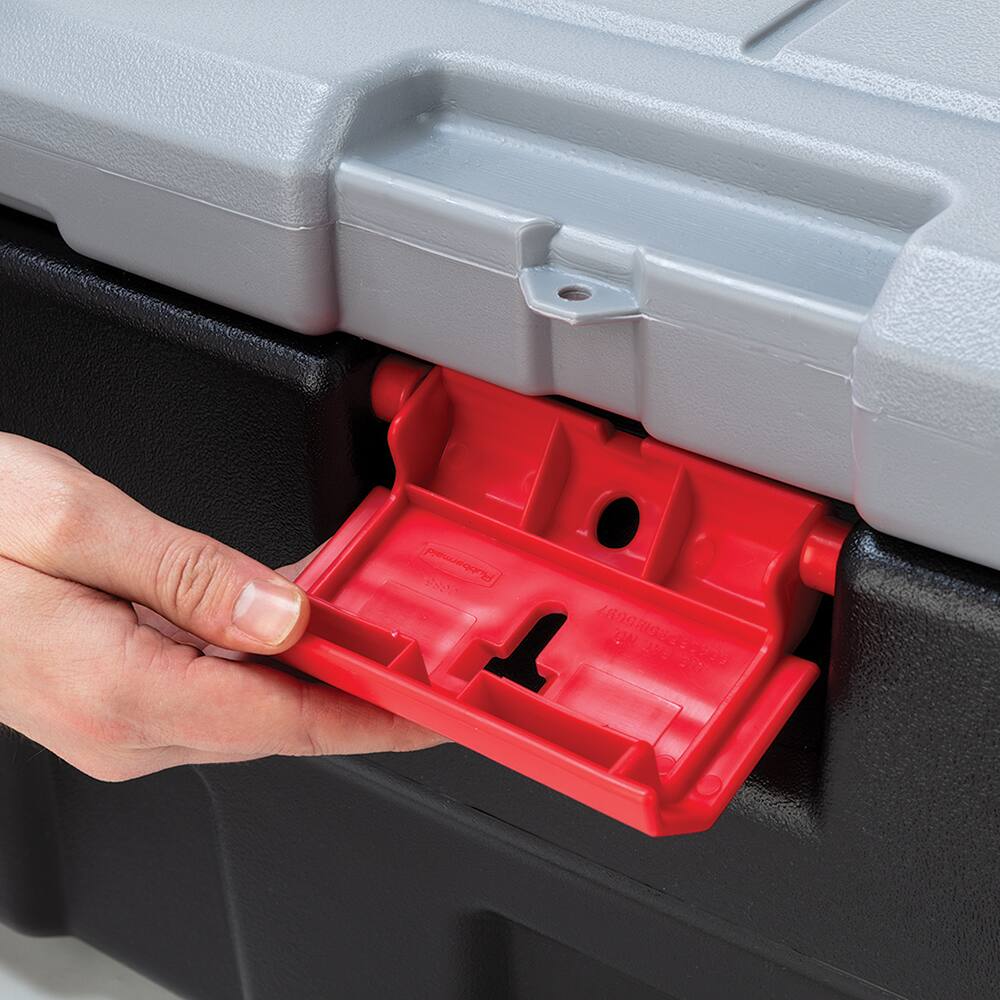 Rubbermaid Action Packer Plastic Lockable Storage Container, Stackable & Recyclable, 181-L