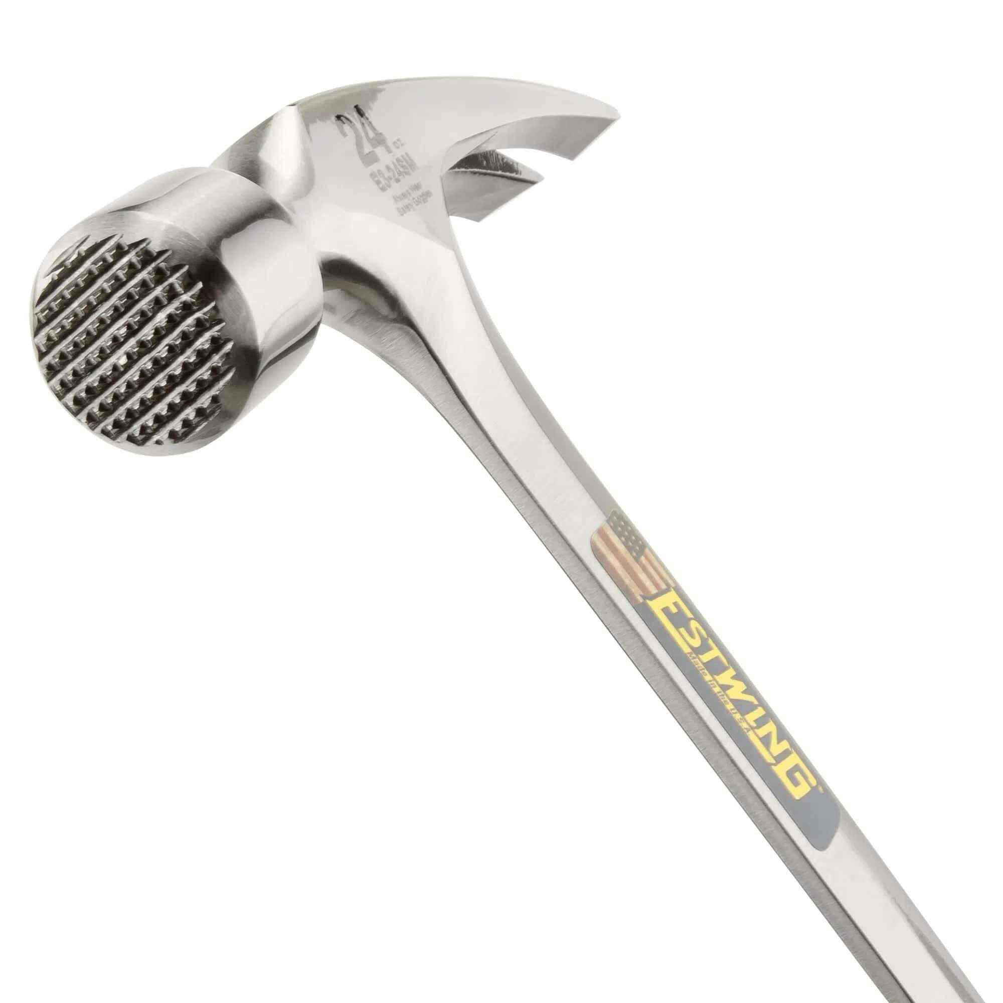 Estwing 22-oz Framing Hammer with Milled Face with Shock Reduction Grip, E3-22SM