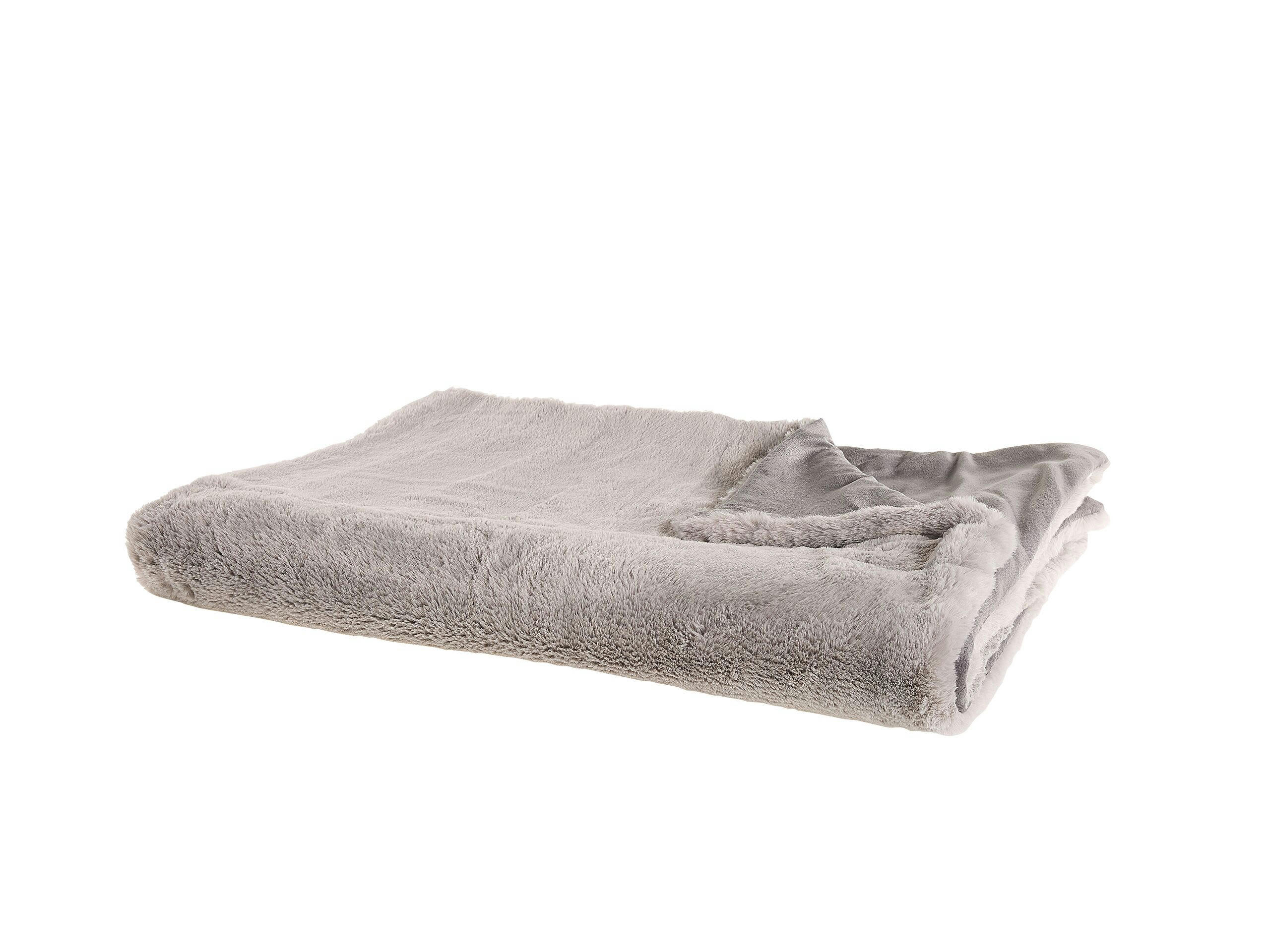 CHAAB - Couverture en polyester gris 200x150cm