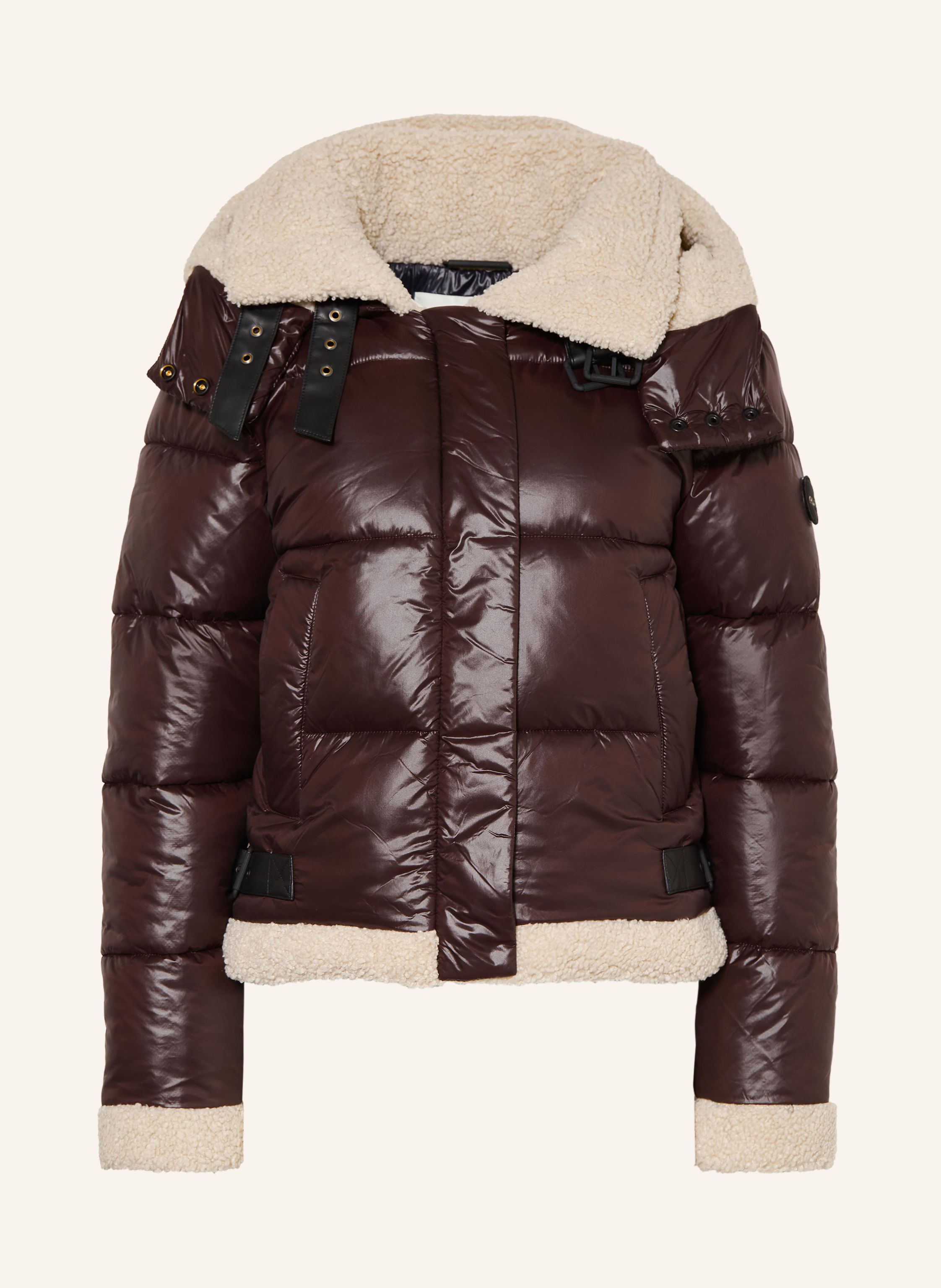 khujo Steppjacke NESSIE mit abnehmbarer Kapuze