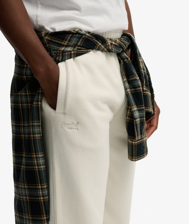 Essential Logo Half Brushed Joggers