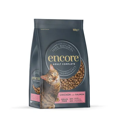 Encore Cat Chicken with Salmon