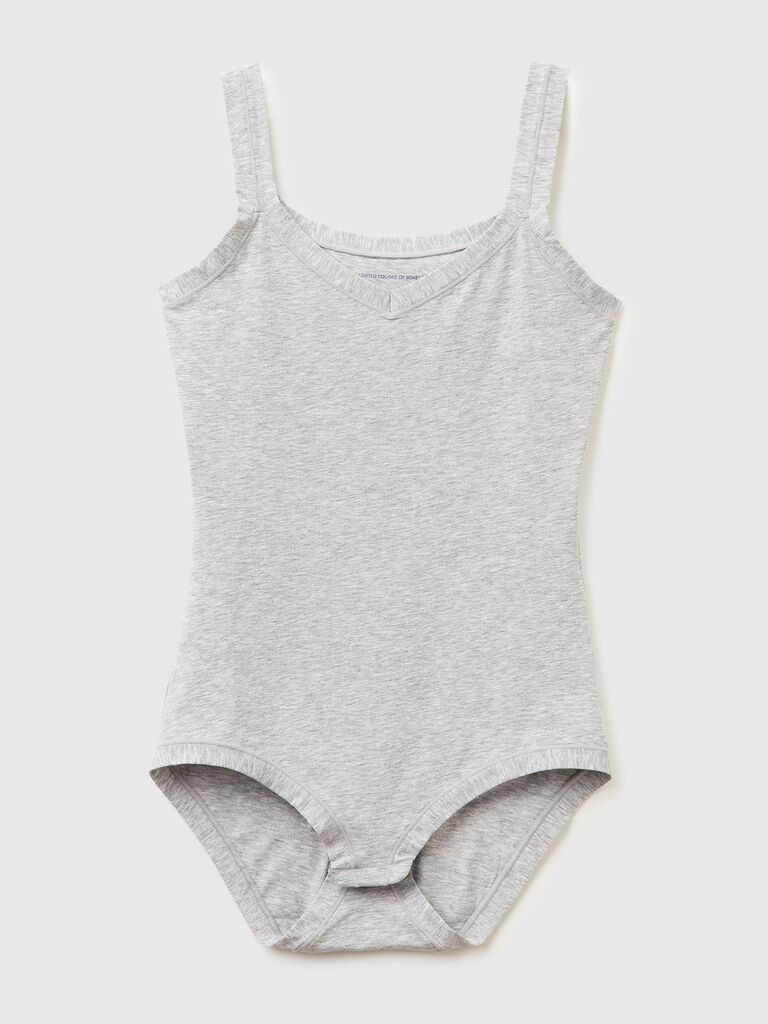 Super stretch cotton bodysuit