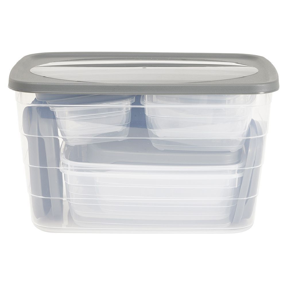BoÎte alimentaire en plastique x11