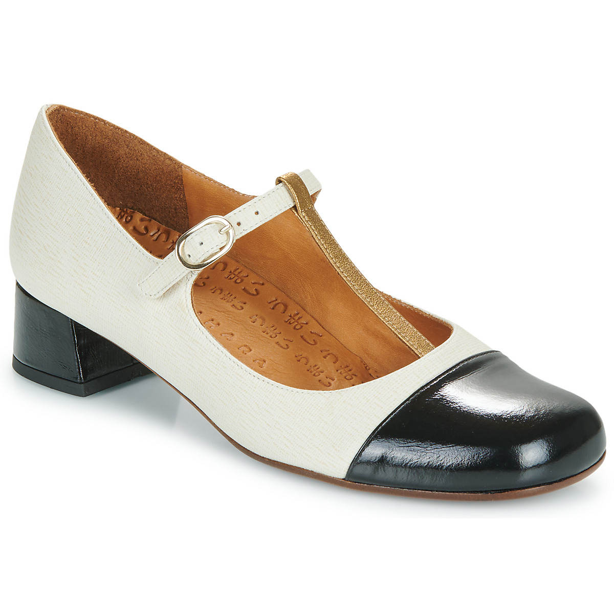 Chie Mihara - REVITA - Beige / Black