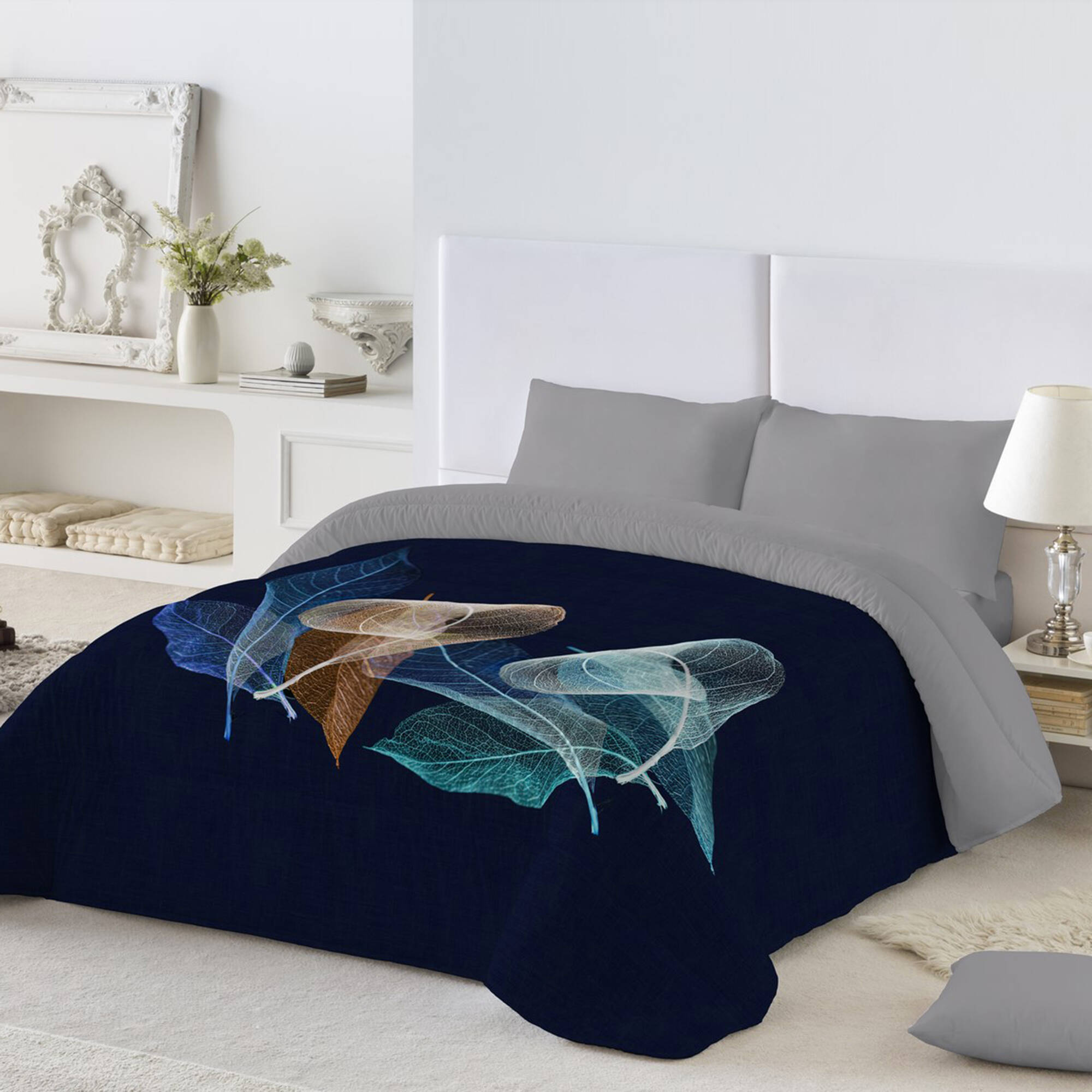 Couette microfibre imprimée harmonie 200 g/m²