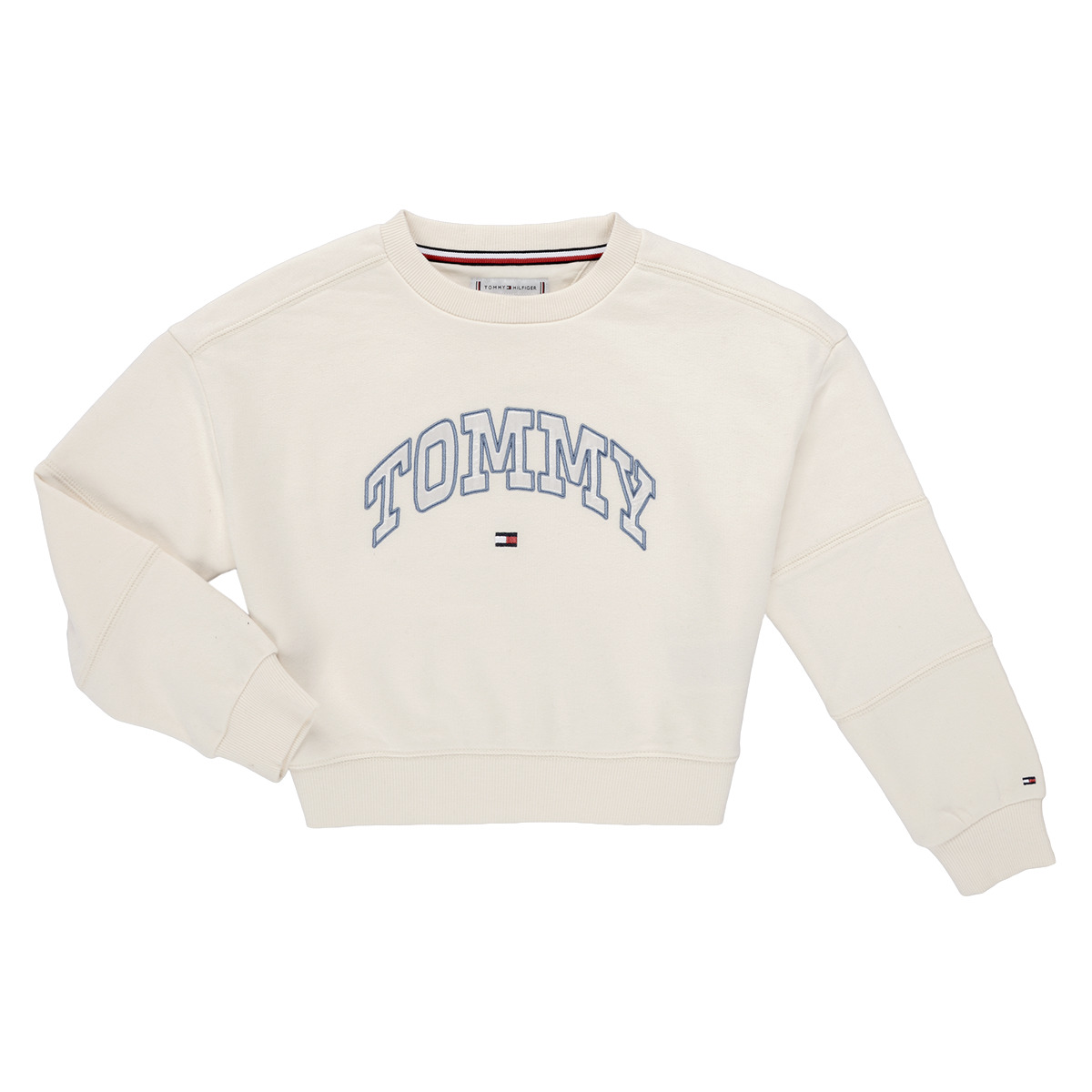 Tommy Hilfiger - TOMMY VARSITY SWEATSHIRT - White
