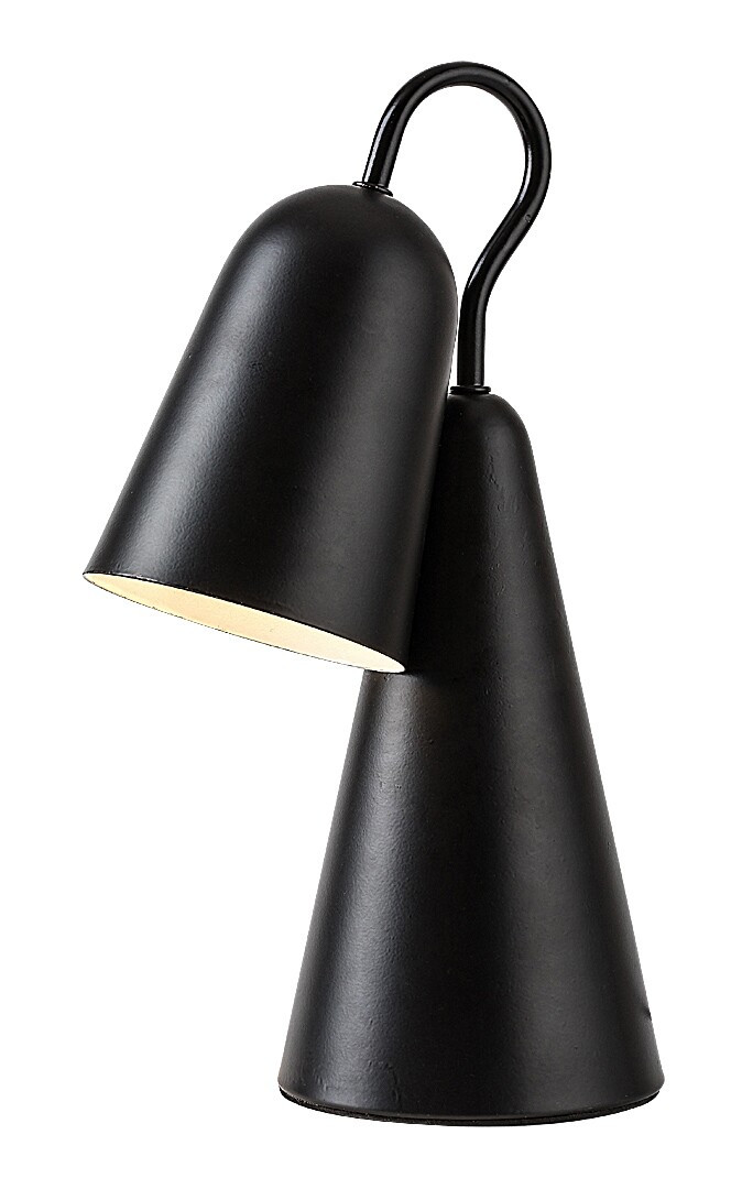 Lampka biurkowa nowoczesna czarna RABAL 1xE14x40W wys:35cm Rabalux