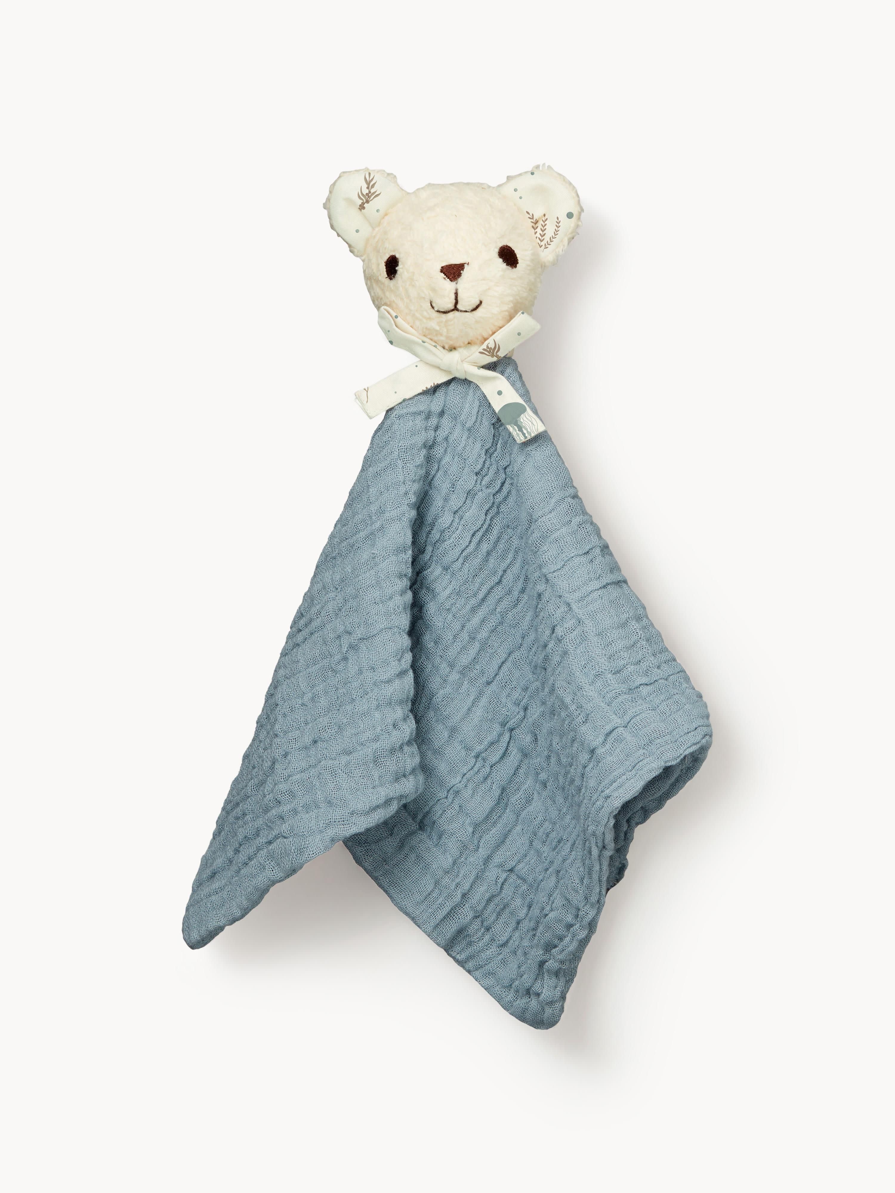 Schmusetuch Bear aus Bio-Baumwolle