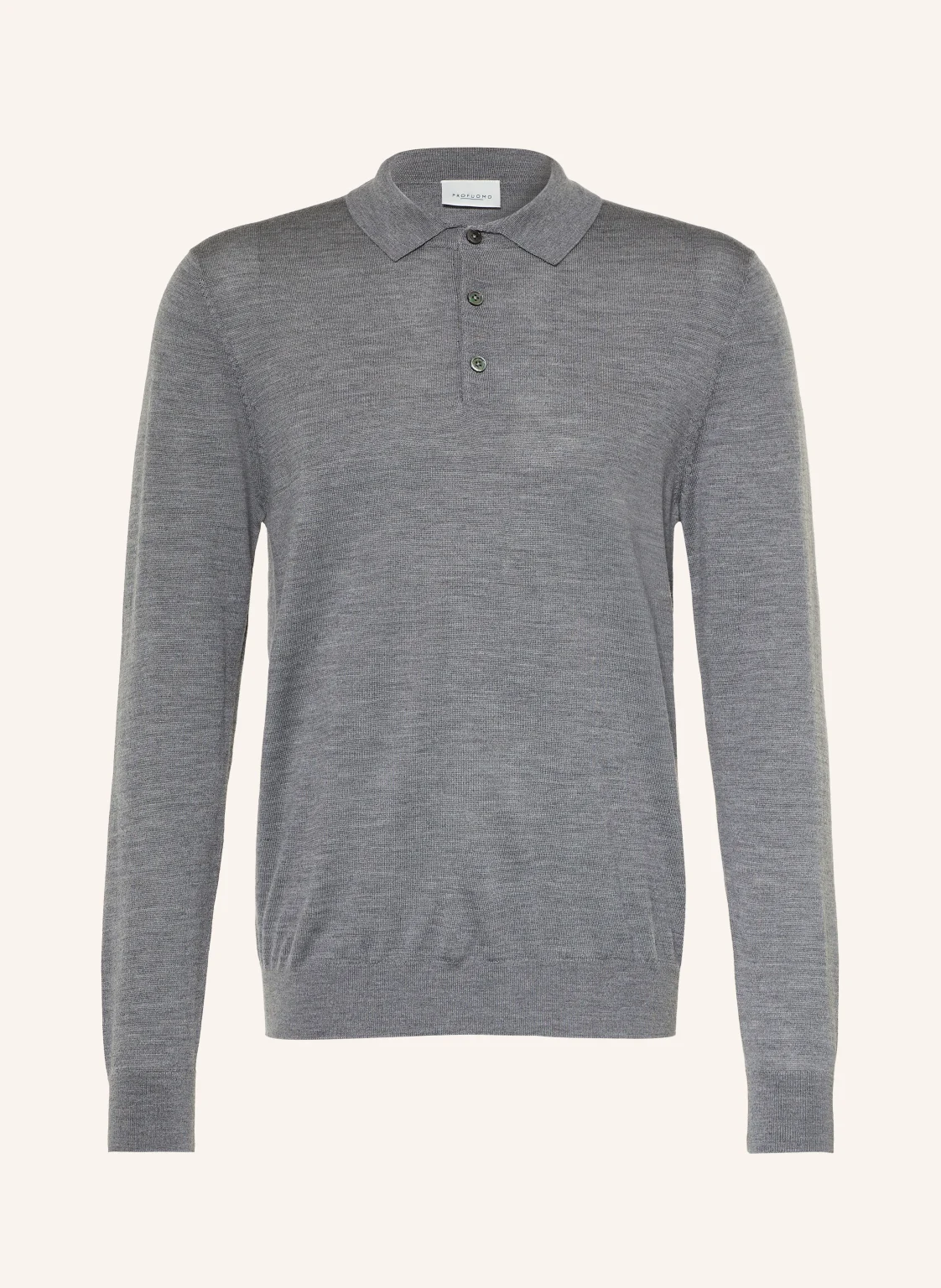 PROFUOMO Strick-Poloshirt