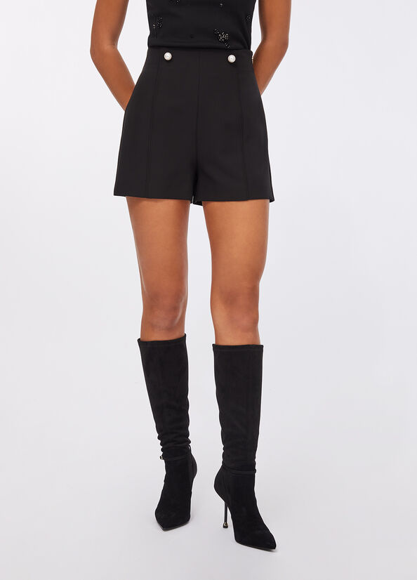 Shorts con perle