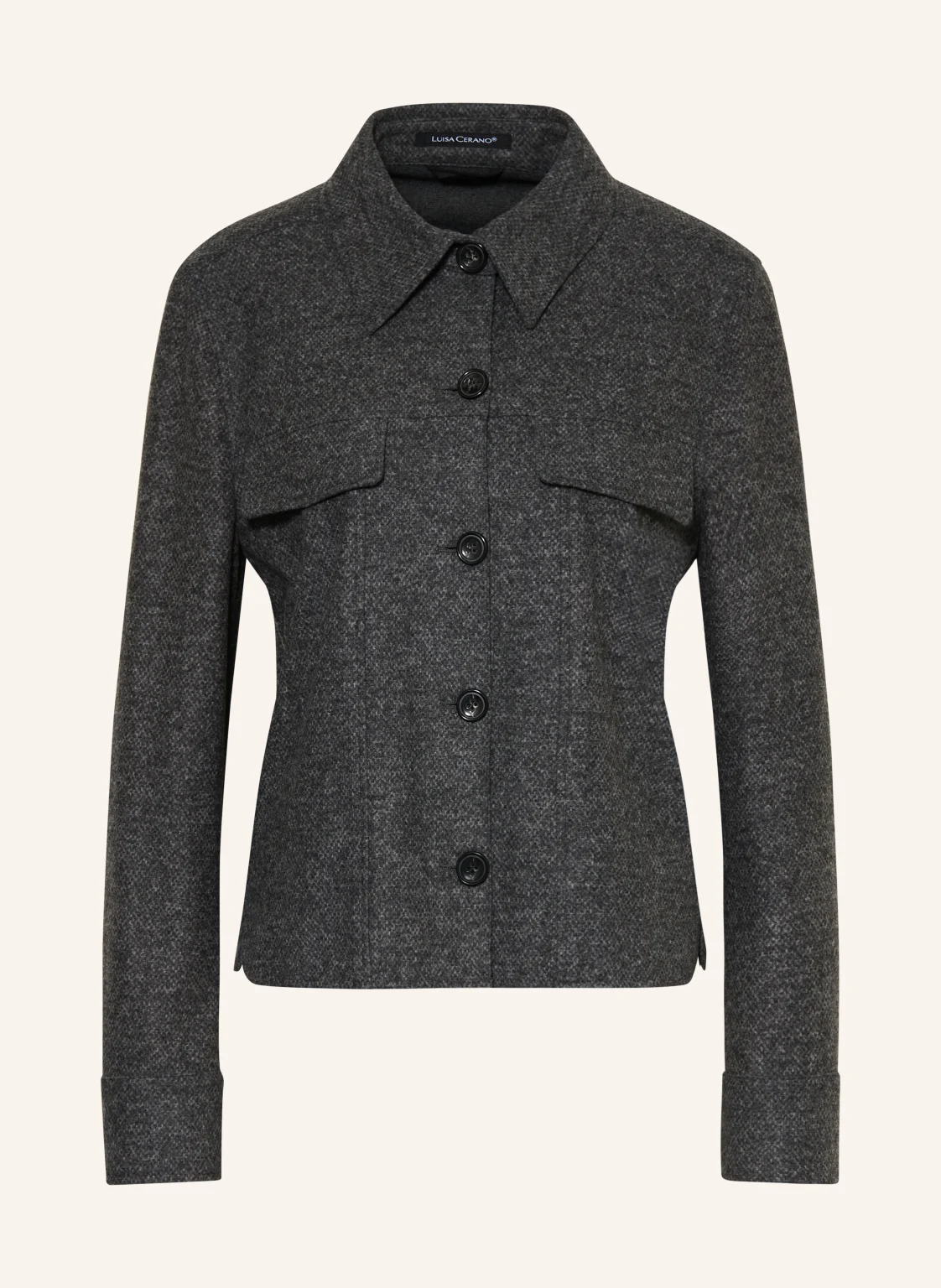 LUISA CERANO Overshirt aus Flanell