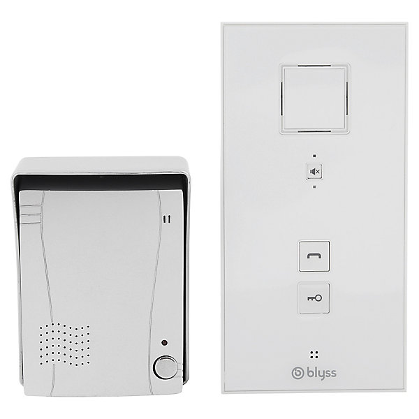 Ensemble interphone audio filaire mains libres Blyss Iskar