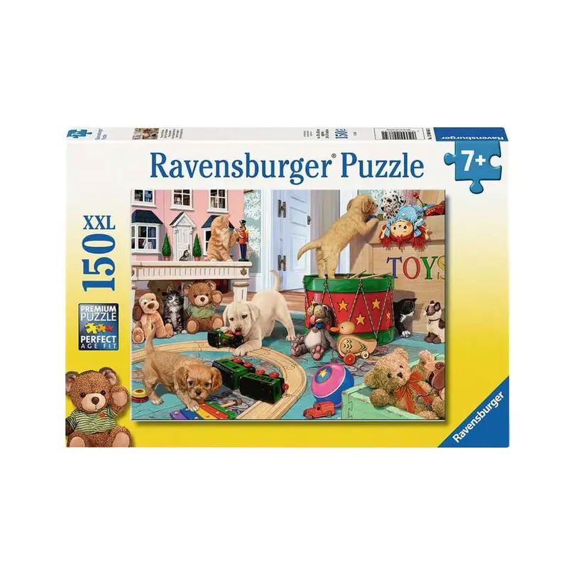 Puzzle Verspielte Welpen