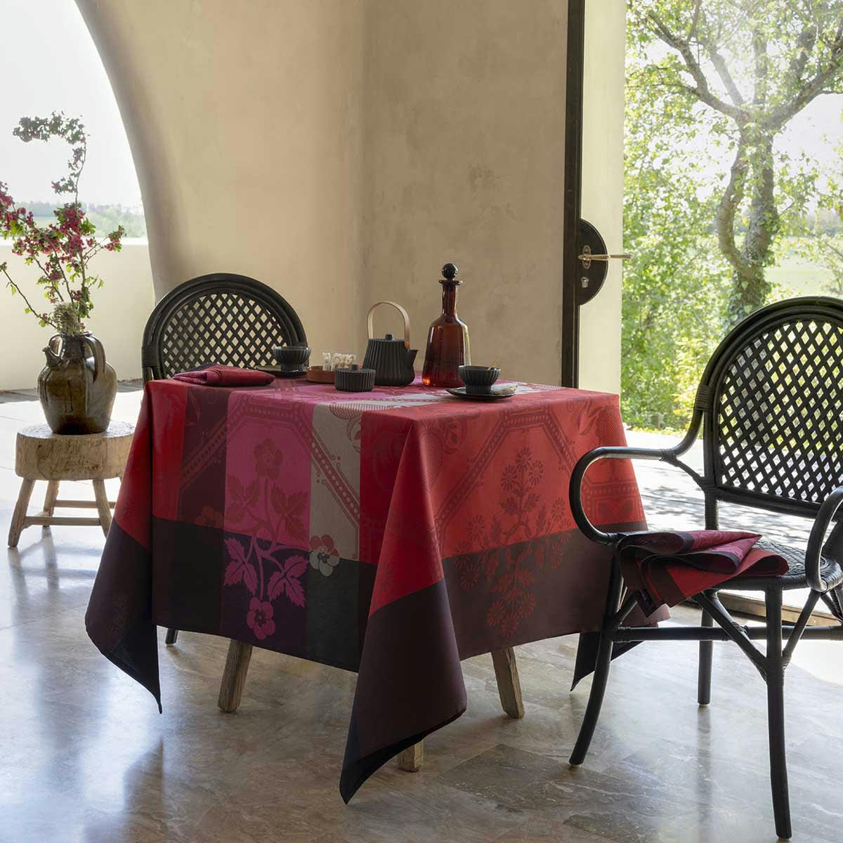 HACIENDA - Nappe en coton bolero 175 x 175