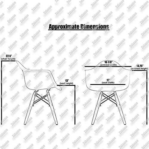 Set of 2 Kids Toddler Chair Armchair Eiffel Light Wood Dowel For Dining Kitchen Activity Preschool Bedroom Bonus Room