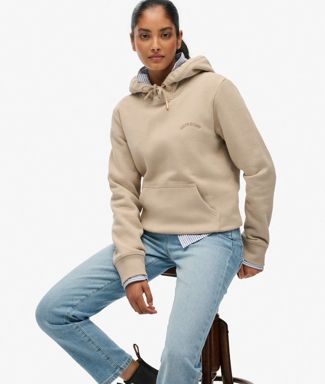 Essential Logo Embroidered Hoodie