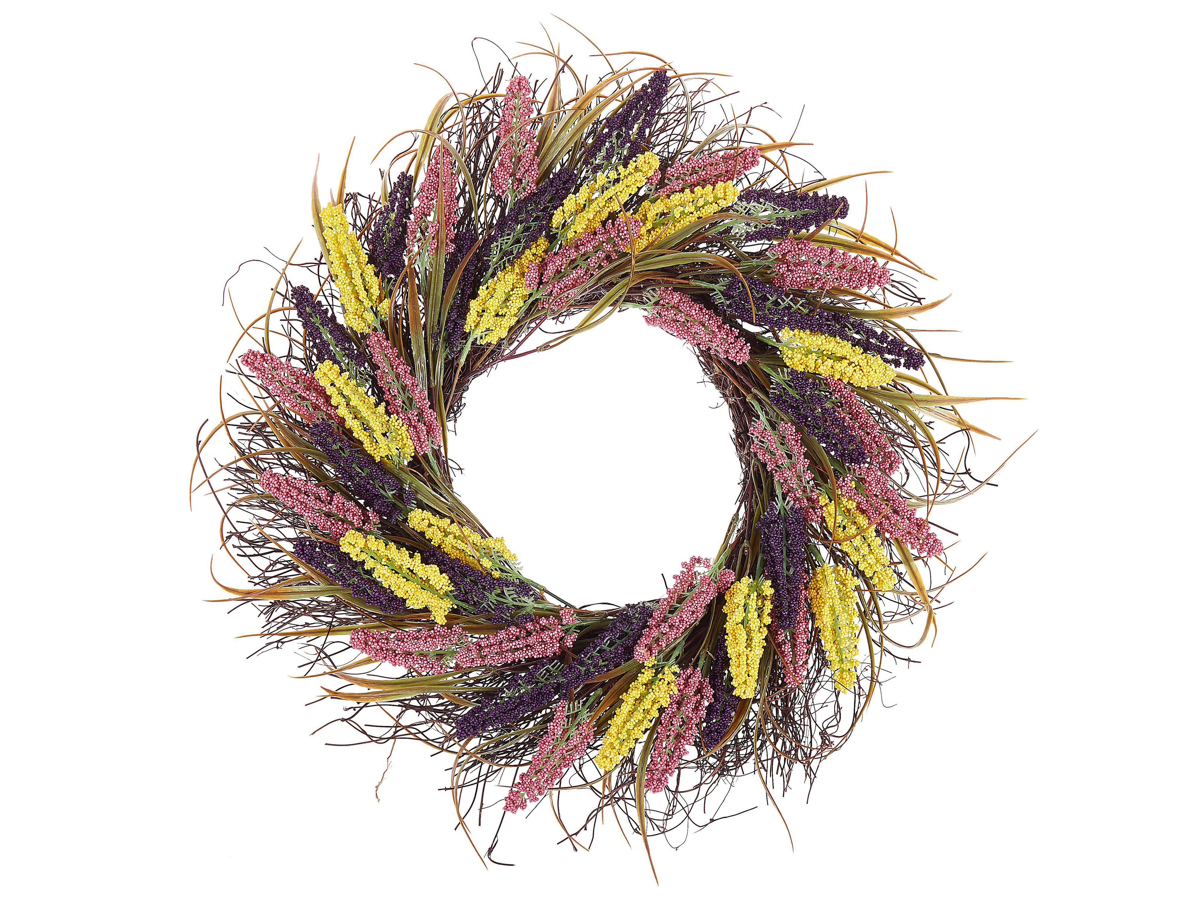 Decorative Wreath CANDELARIA 50 cm Multicolour