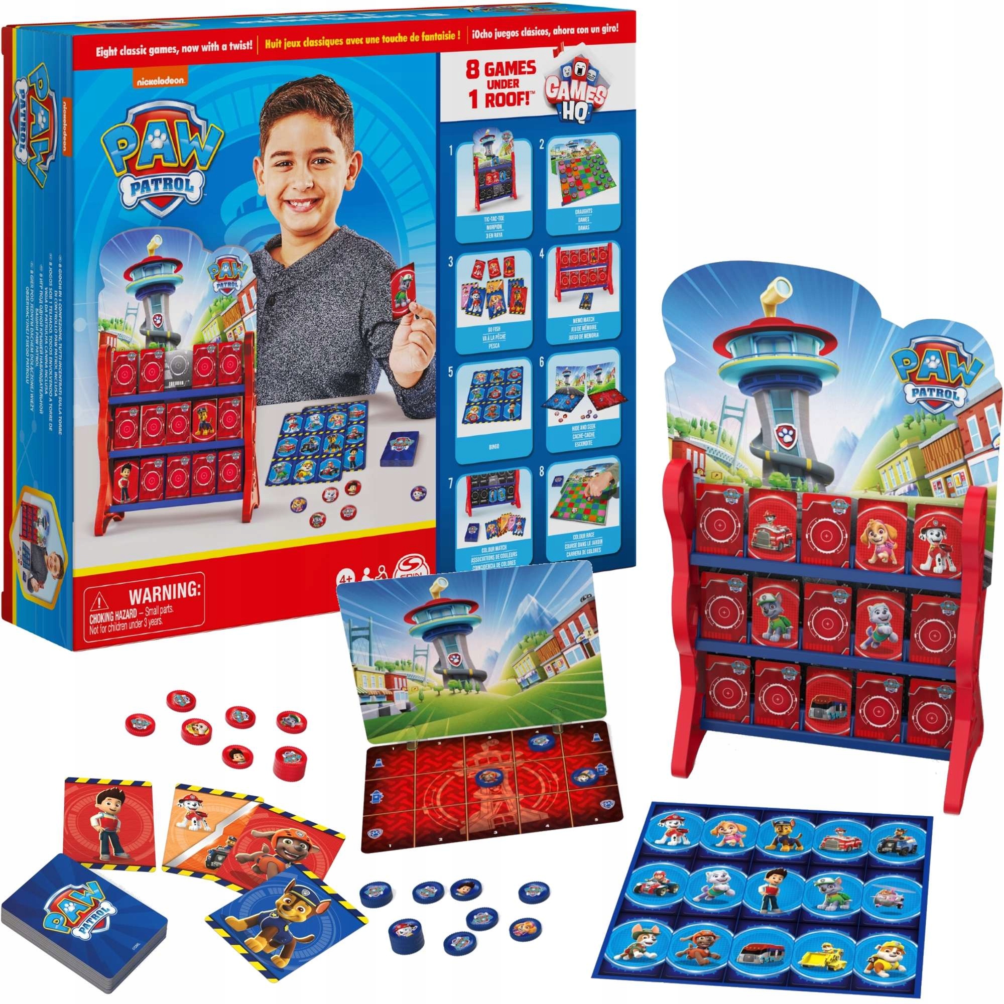 PSI PATROL WIELKA WIEŻA BAZA CHASE KOSMOPIESKI MIGHTY PUPS 84 CM + GRATIS