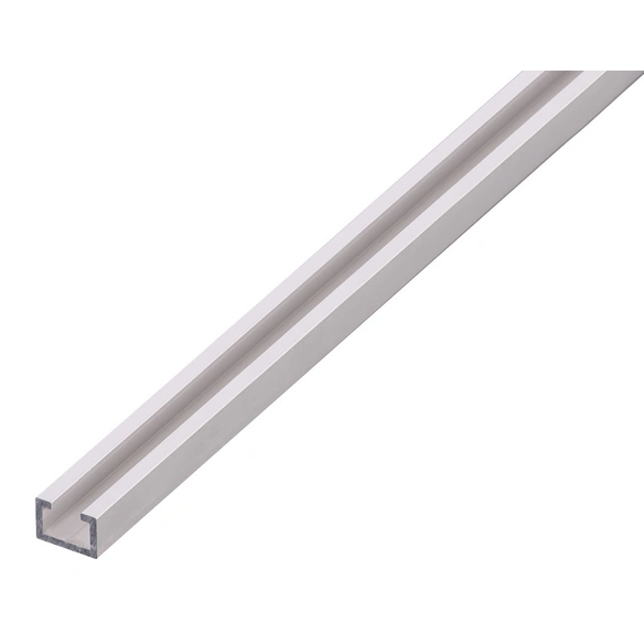 Profil, eloxiert, LxBxH: 1000x17x11 mm, M8