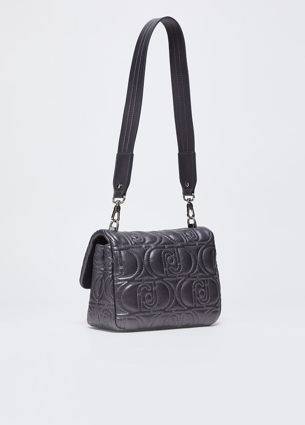 Borsa a tracolla media matelass&eacute;