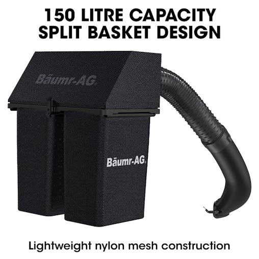 NNEMB 150L Grass Catcher, for 30' 300RX Electric Ride on Lawn Mower