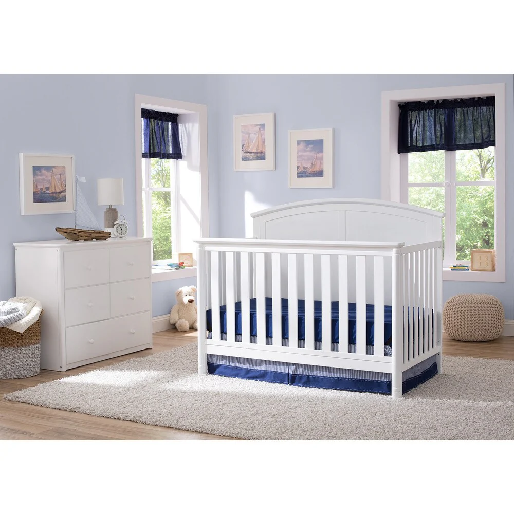 Delta Children Somerset 4-in-1 Convertible Crib