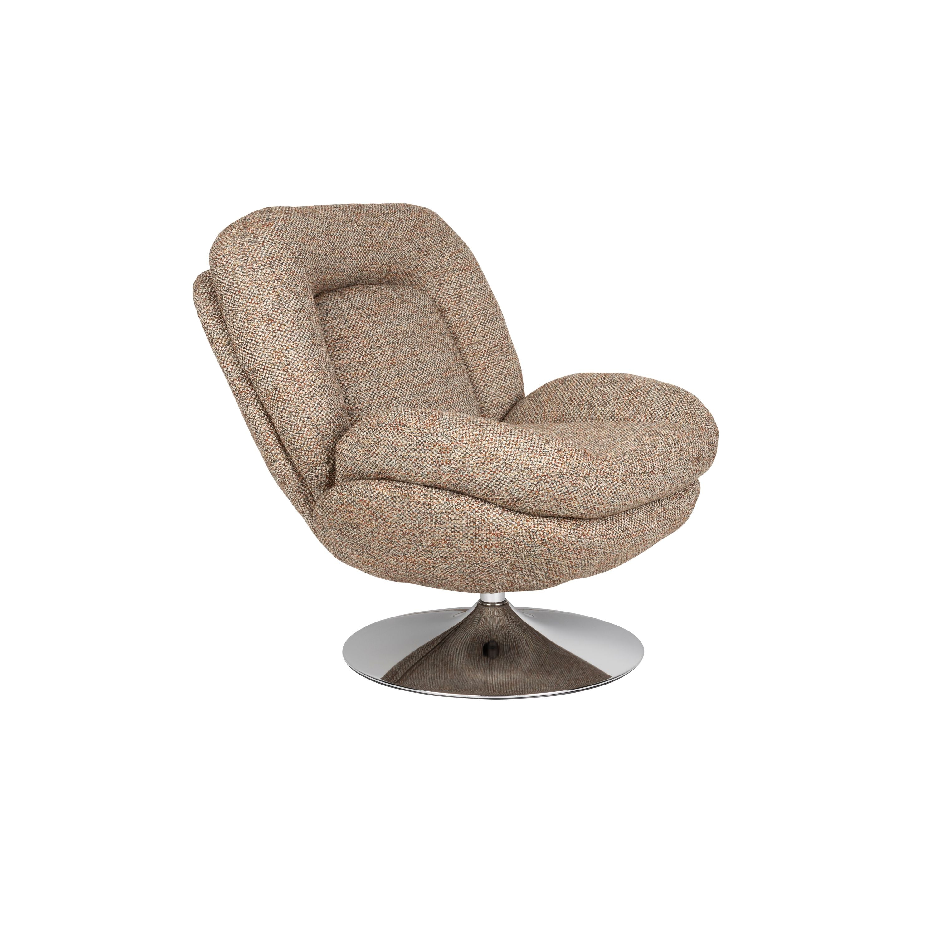 Housecraft Living Romy Fauteuil Draaibaar Multi - Meerkleurig