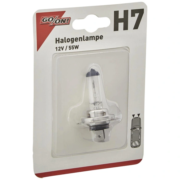 Halogenlampe, H7, PX26d, 55 W, 1 Stück