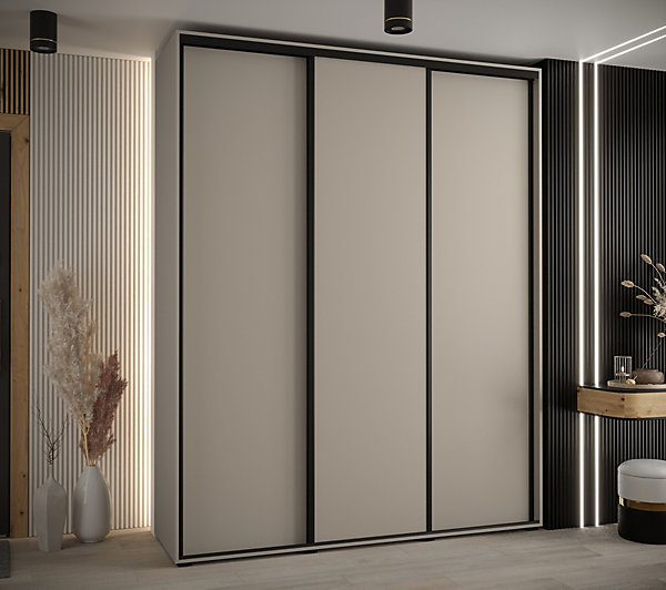 Armoire Dakota 1 a portes coulissantes 200/60/235,3portes