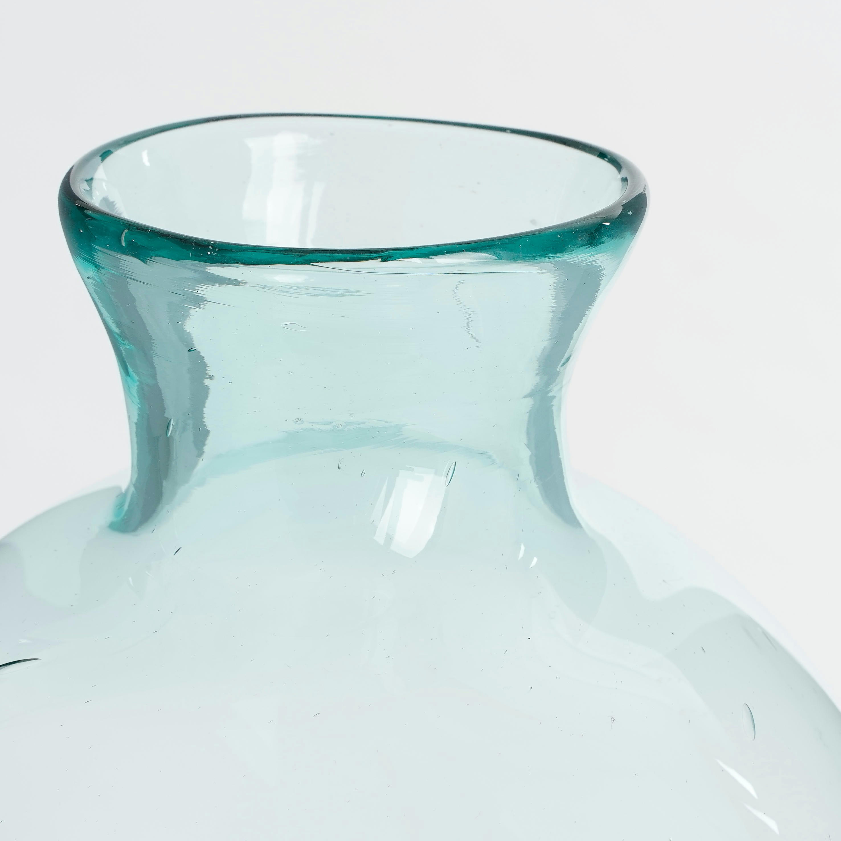 FLORINE - Vase bouteille en verre recyclé H58