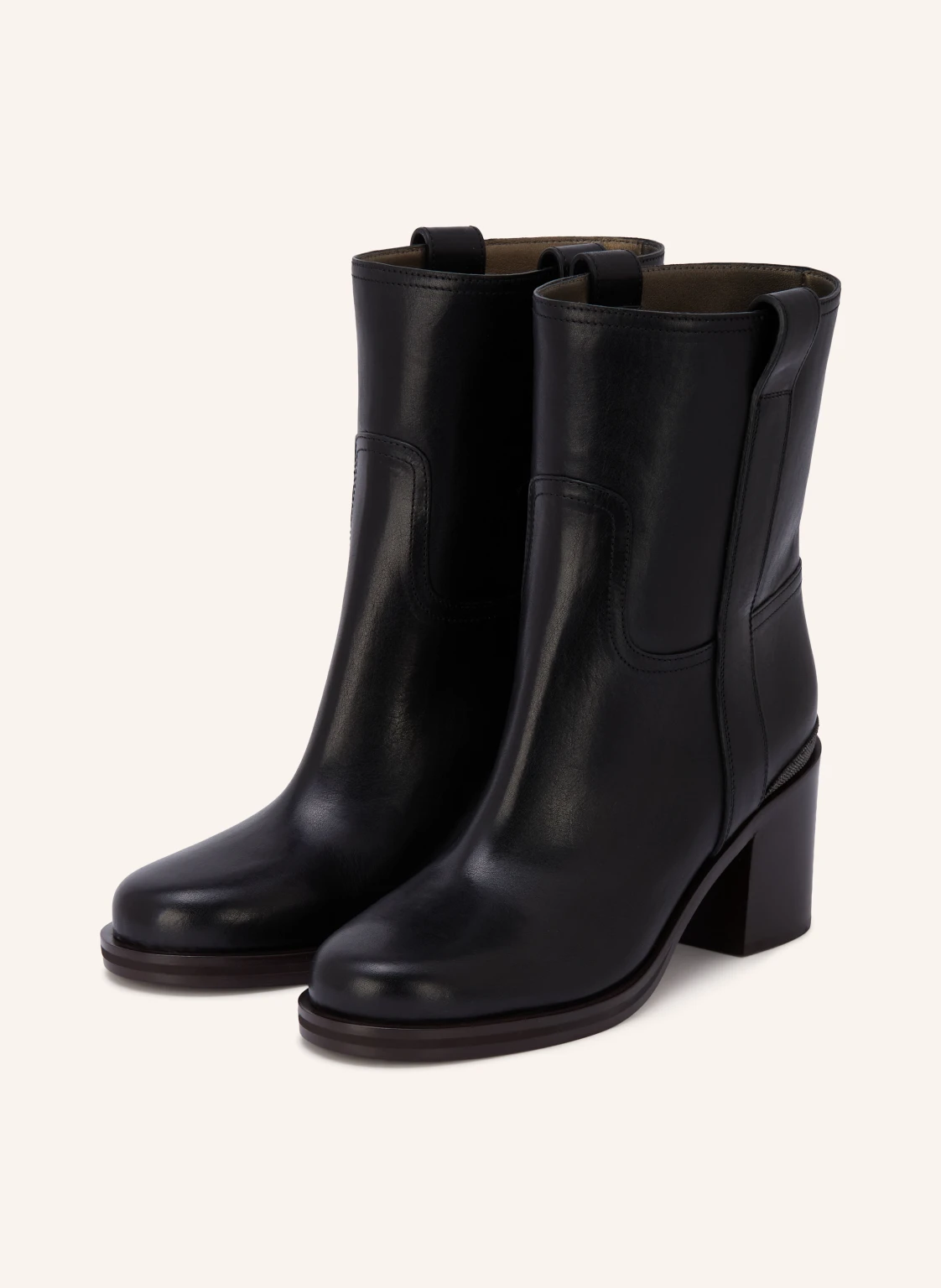 BRUNELLO CUCINELLI Boots mit Schmucksteinen