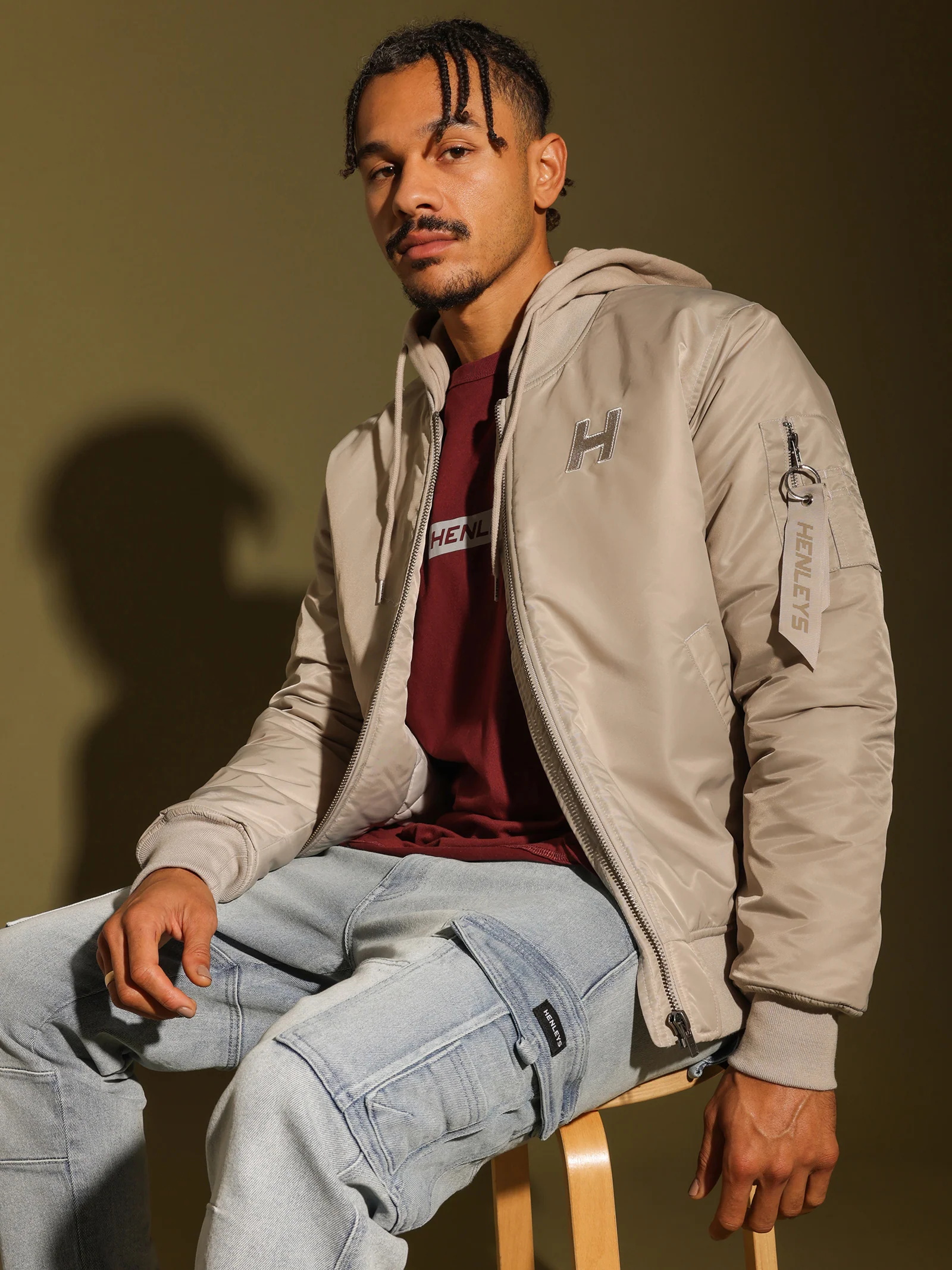 Overdrive Hooded Zip Through