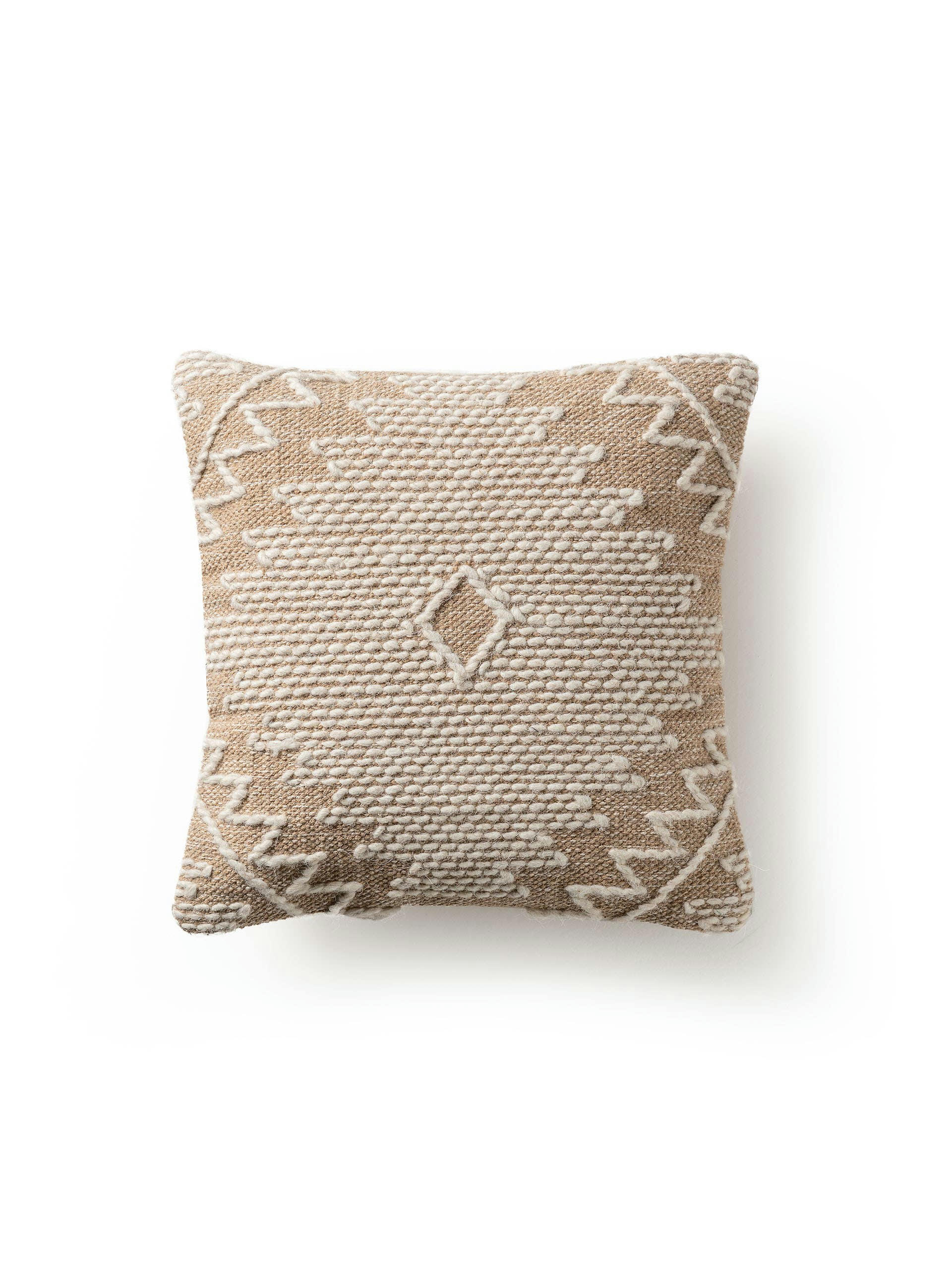 SYDNEY - Housse de coussin beige 45x45