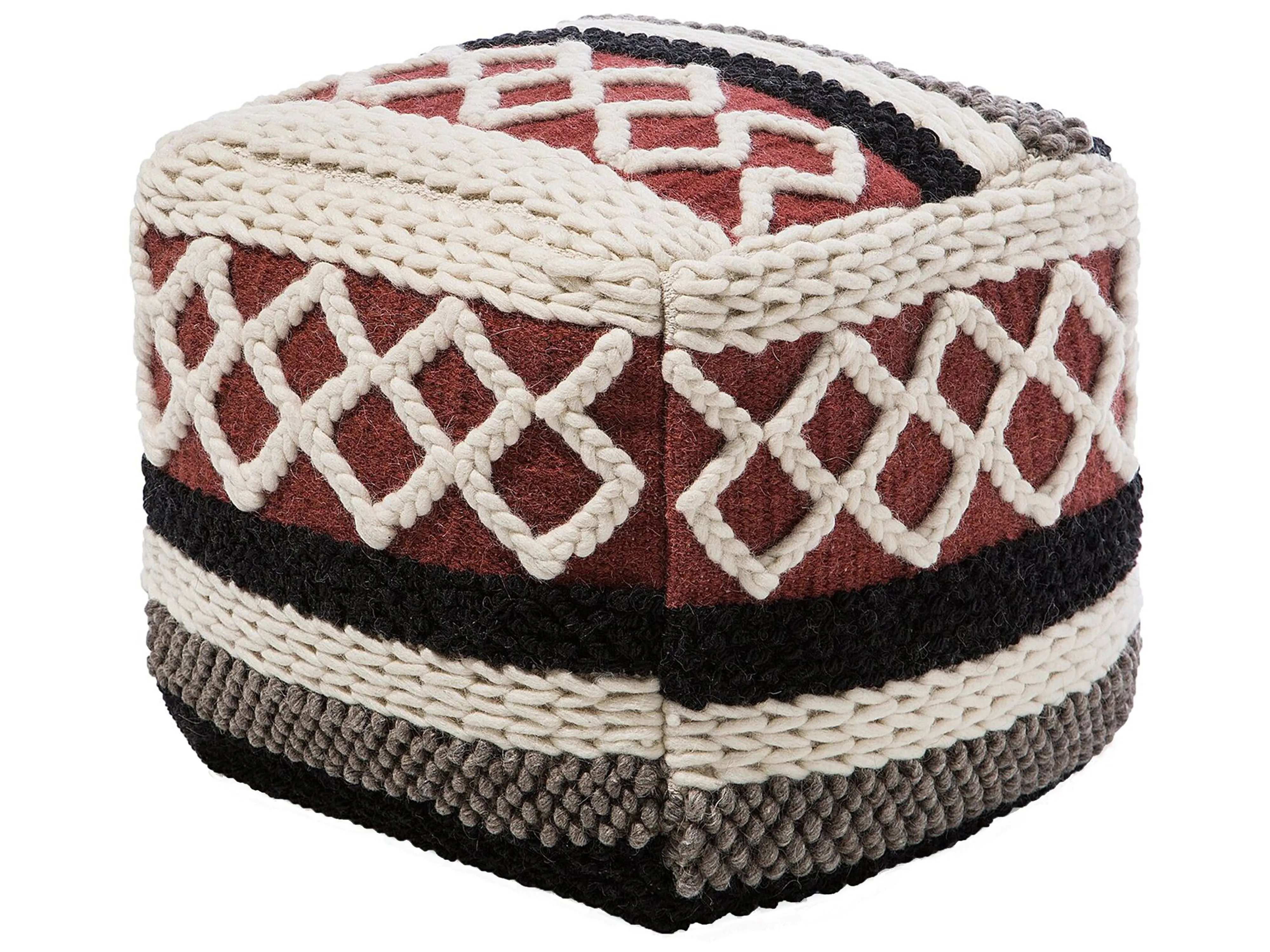 Pouffe SAGAR Cotton Multicolour