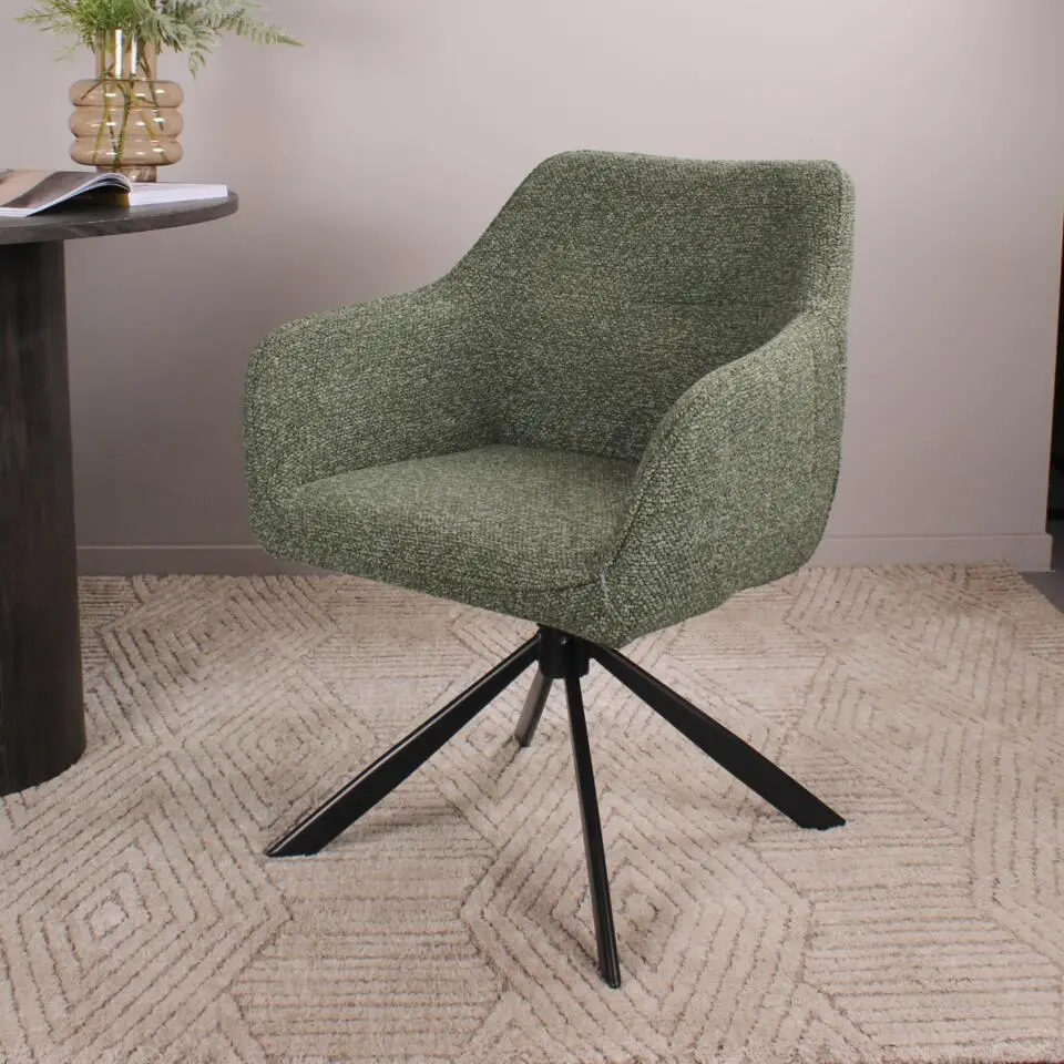 DS4U - Seff armstoel terugdraai - groen