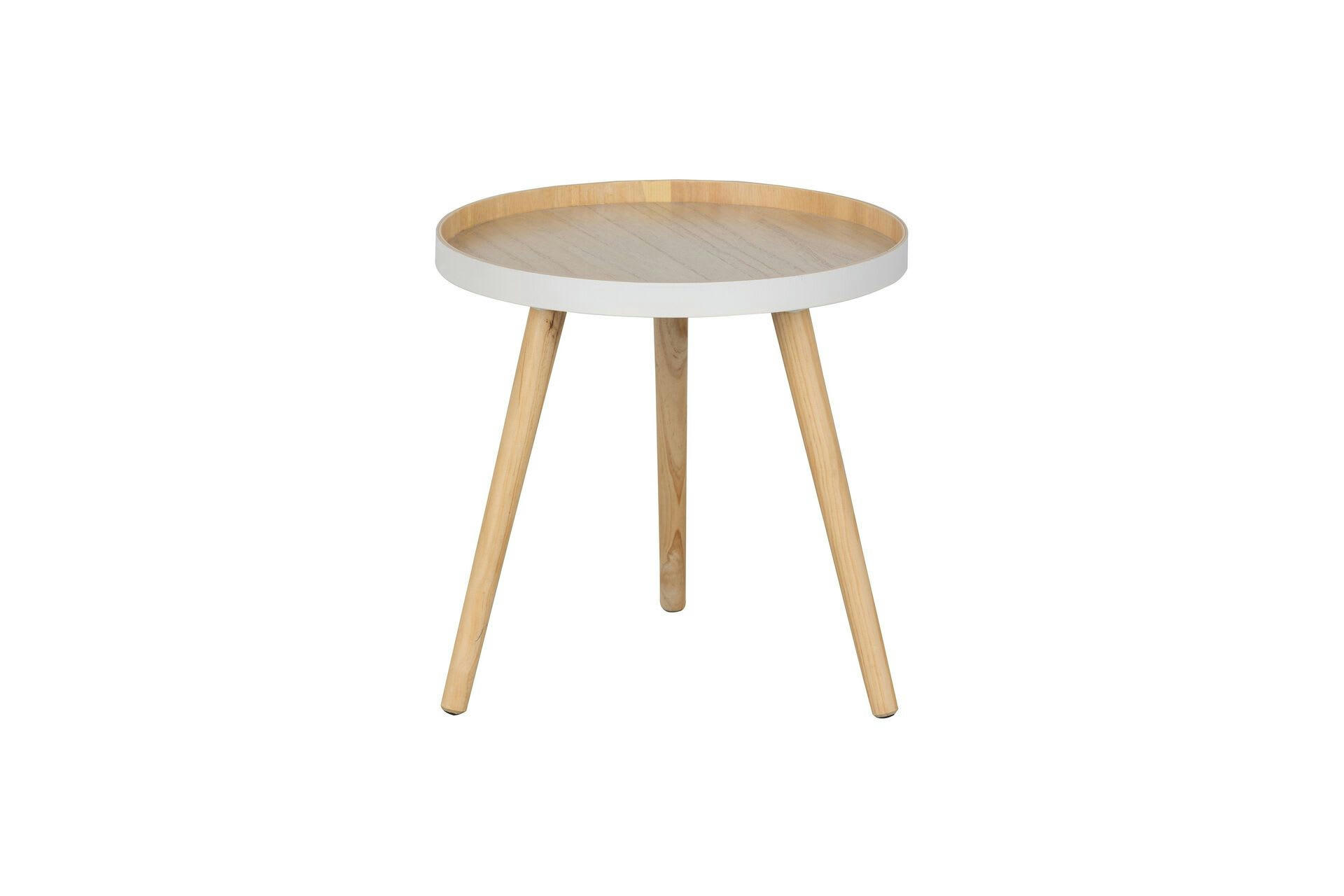 SASHA - Table basse en bois beige