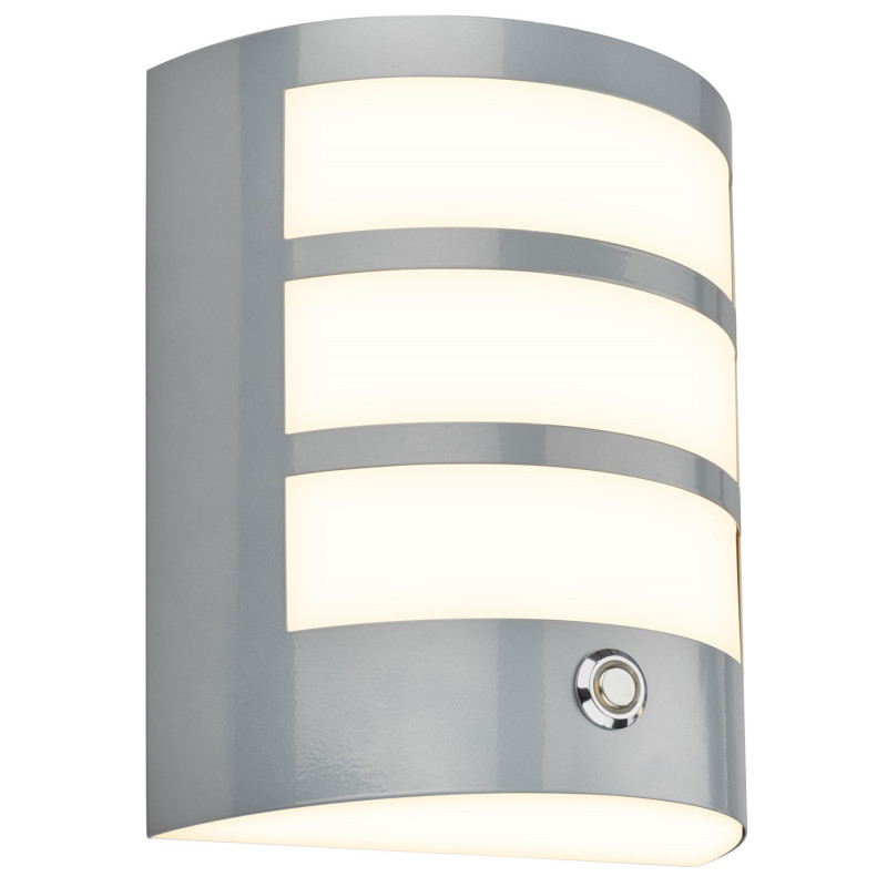 Applique extérieure LED chrome sur batterie 5,8 W BRILONER