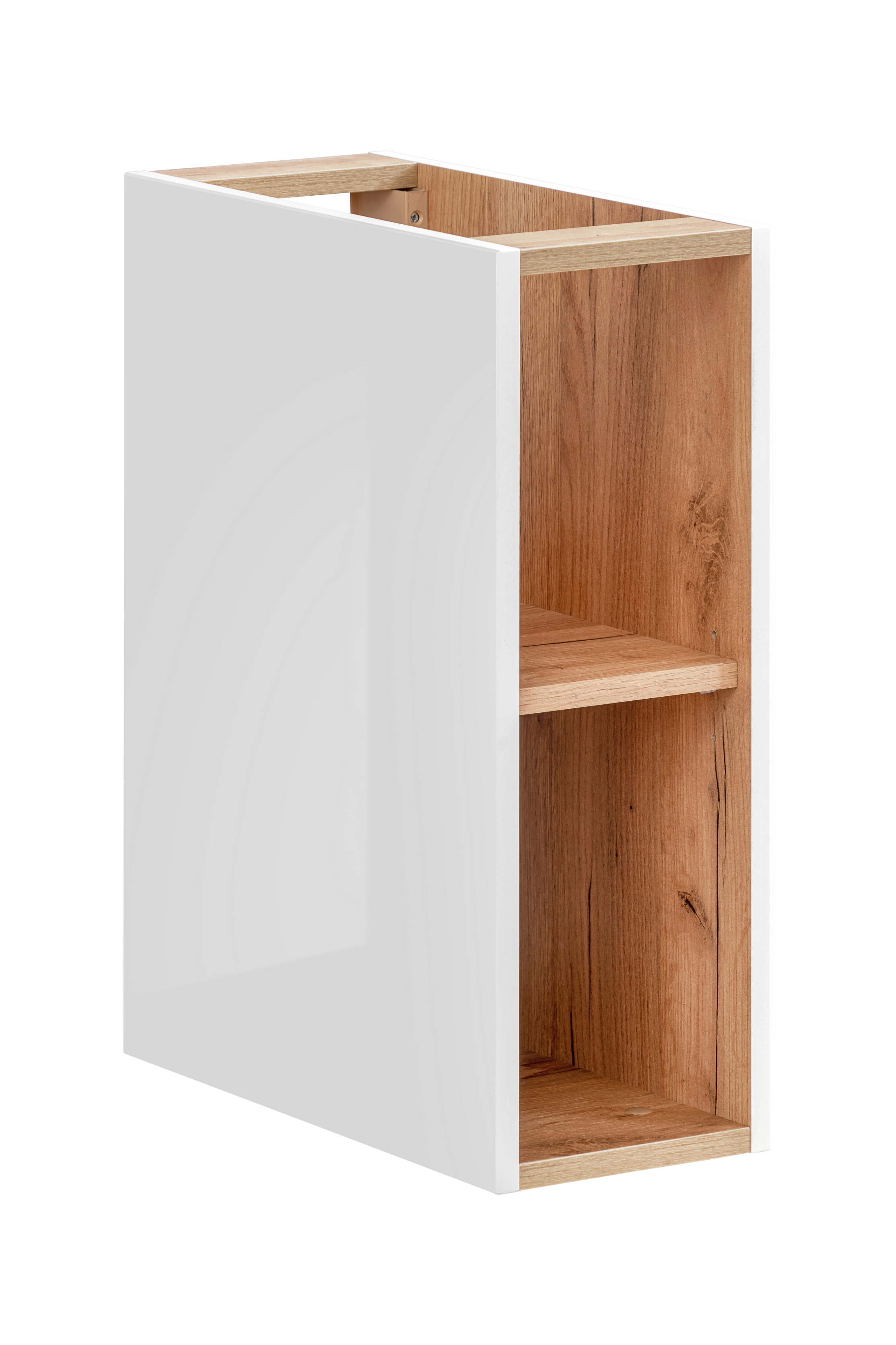 Szafka dolna 20 cm CAPRI WHITE