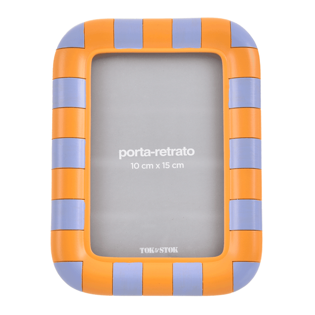 PORTA-RETRATO 10 CM X 15 CM QUADRICOLOR