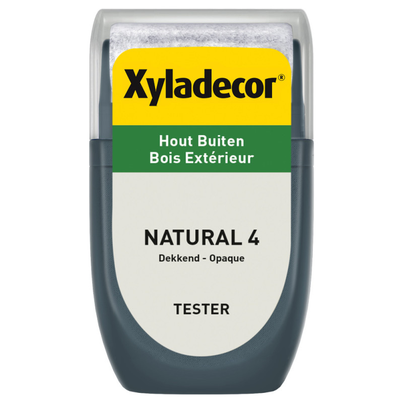 Testeur lasure pour bois opaque natural 4 0,03 L XYLADECOR