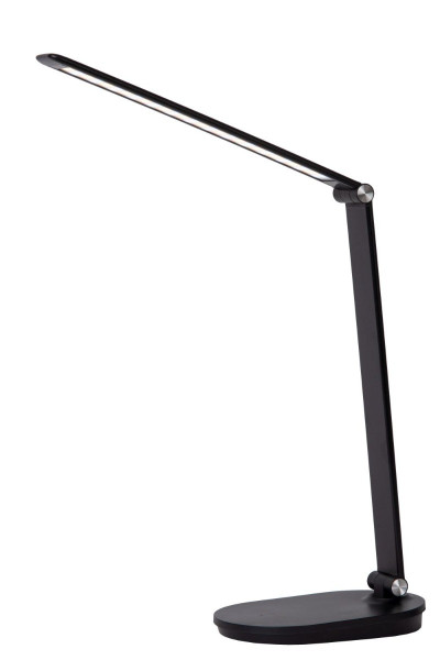 Lampka biurkowa nowoczesna Aldwin czarno-biała LED 8W wys:39,5cm Lucide