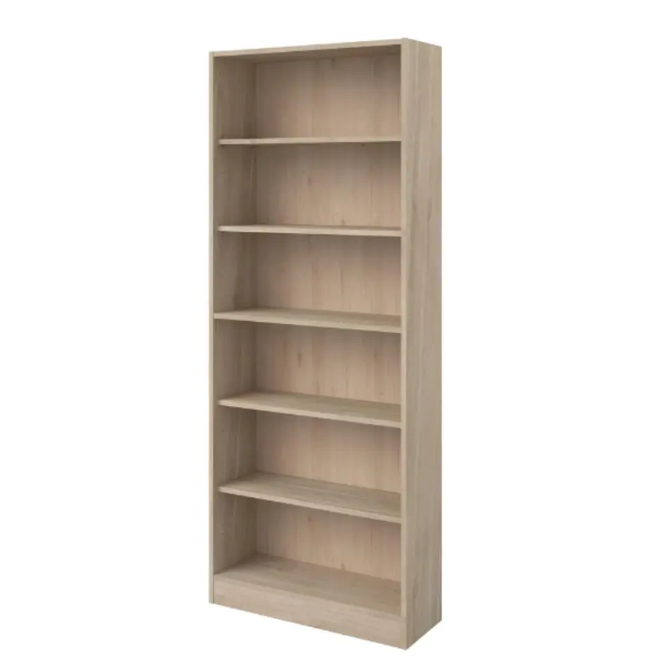 Boekenkast Hobby 198 cm-5 legplanken-eik