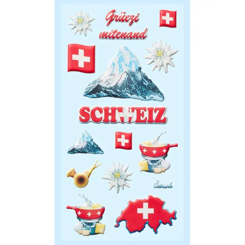 Sticker 15er-Set Stickers