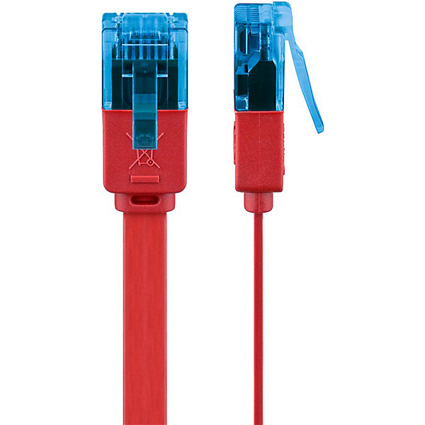 Câble RJ45 Cat6a plat non blindé 50cm GOOBAY